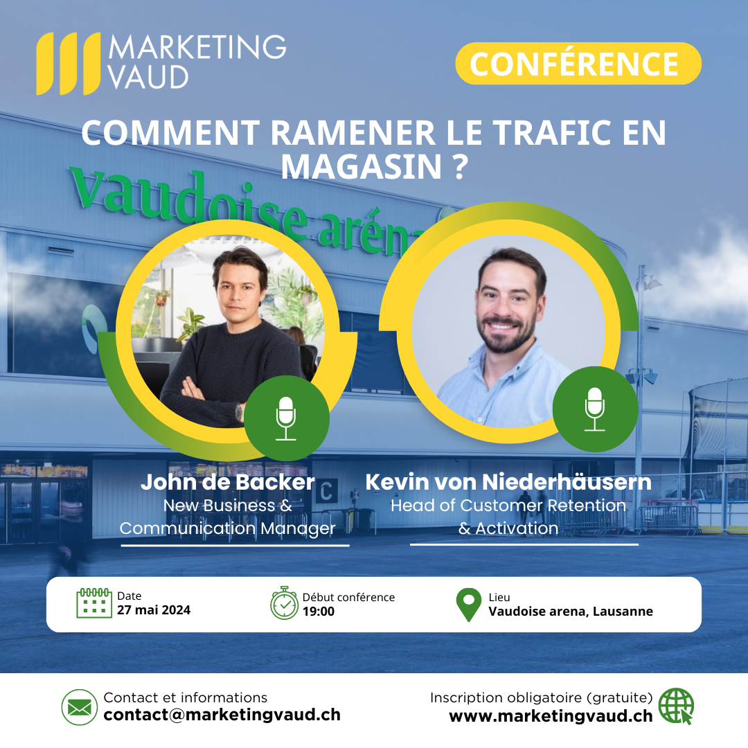 5e conférence 2024 : Comment ramener le trafic en magasin ? Quelles solutions digitales ?